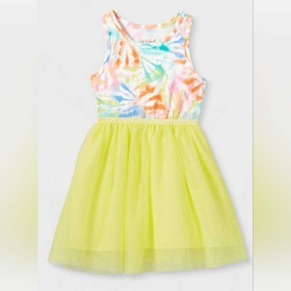 Kid's Tie Dye Tutu Dress